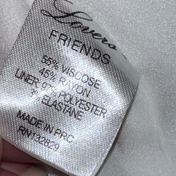 NWTs REVOLVE x Lovers + Friends Ryder Dress in Ivory White Size Medium - Picture 7 of 9